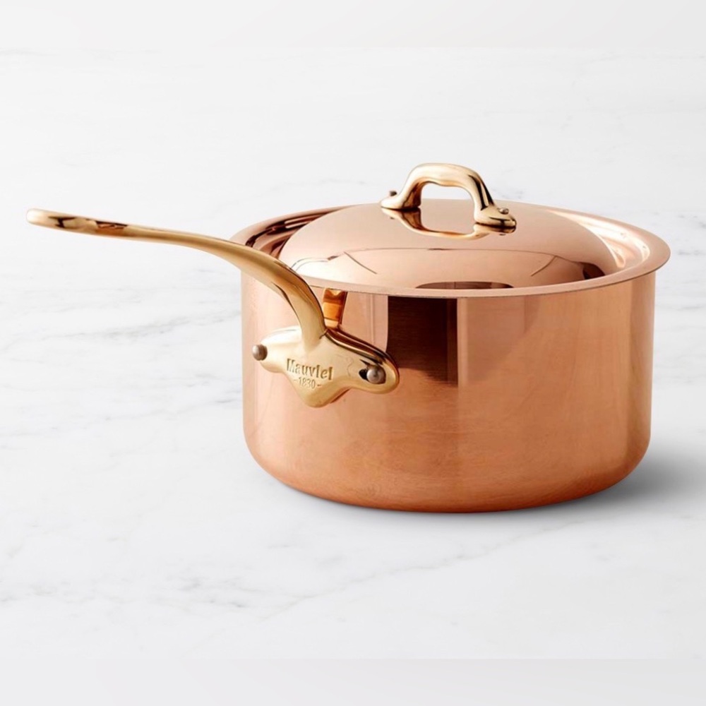 MAUVIEL M’150B COPPER SAUCE PAN *RETAIL NWT $500.00